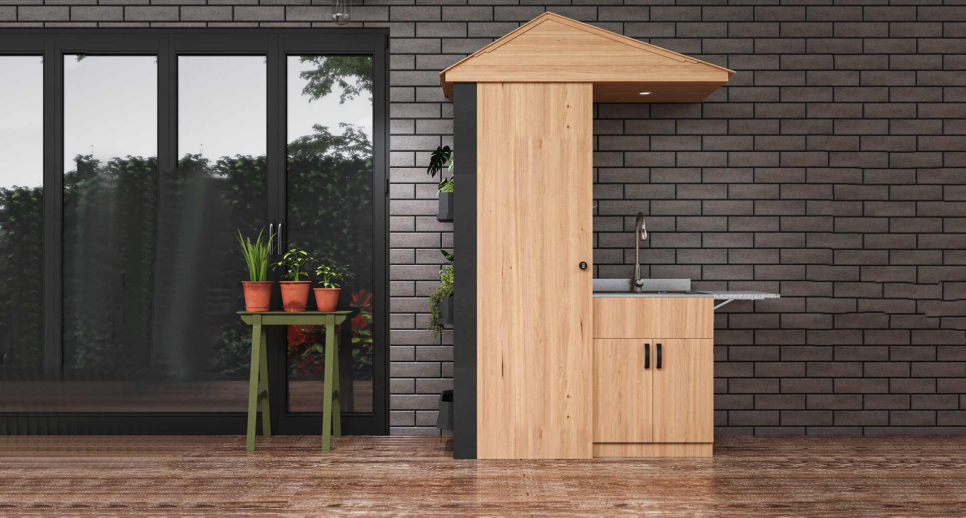 G-TC1 Dulapuri de scule multifuncționale mici pentru exterior