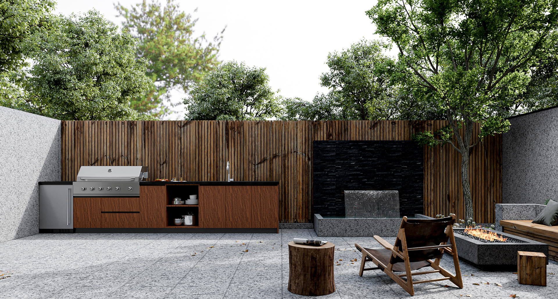Dulapuri de Bucătărie Exterior LINEAR