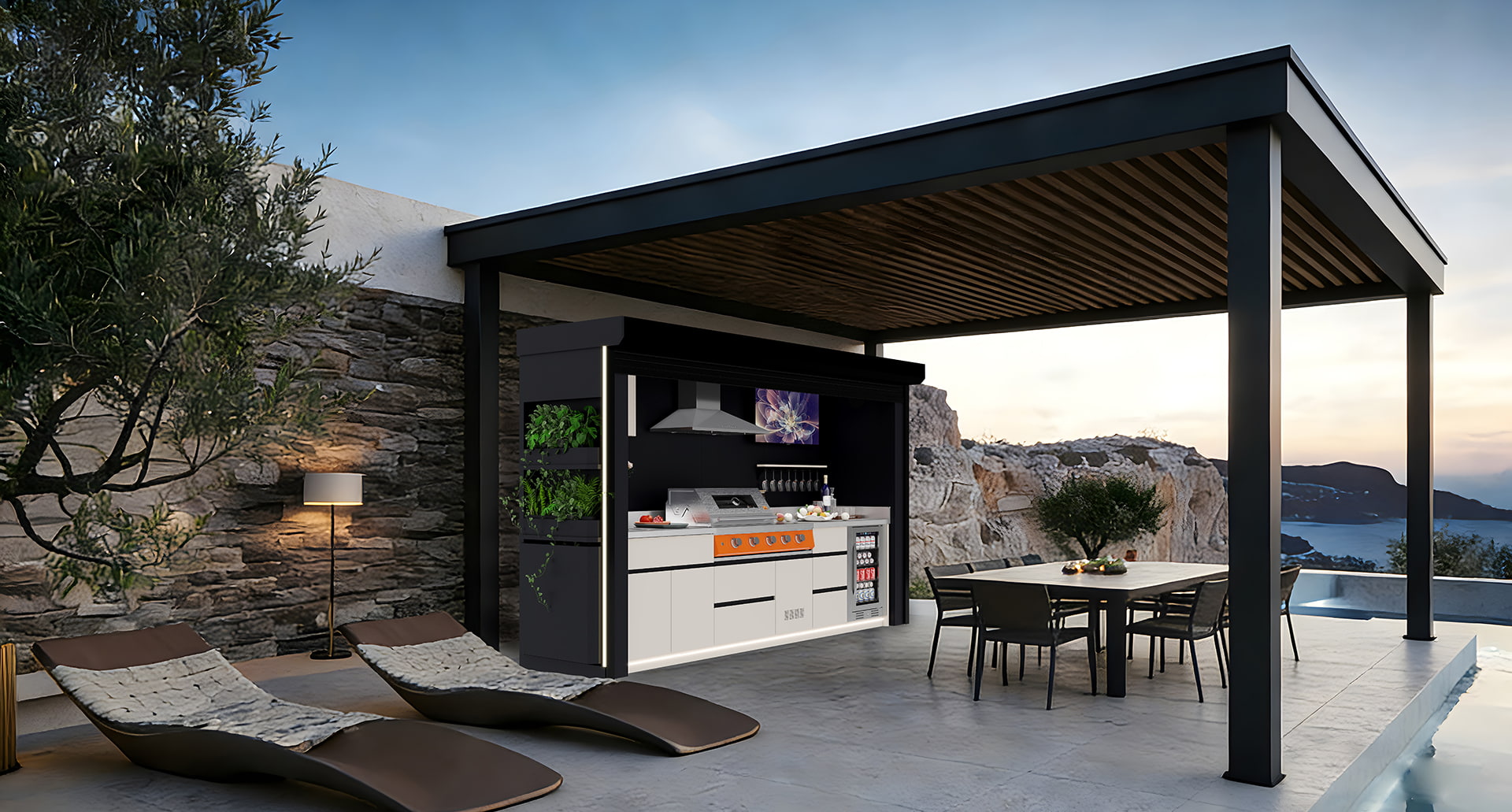 Roller Roller BBQ Pod